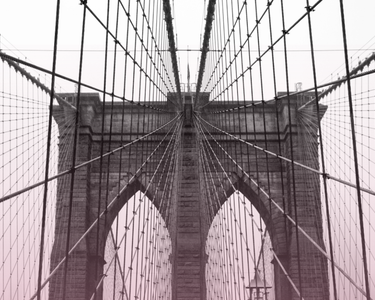 A cross section photograph of a bridge