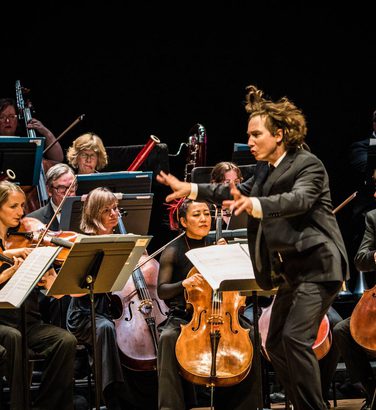 Maxim conducts wildly