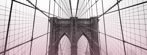 A cross section photograph of a bridge