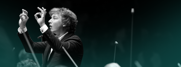 Maxim conducts the Orchestra