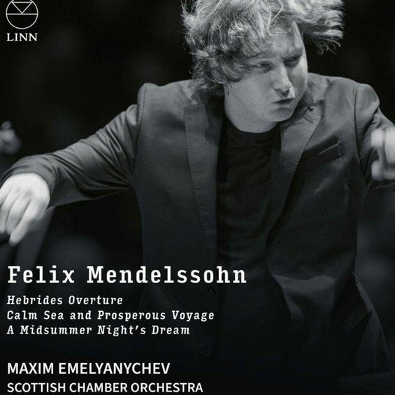 Maxim conducts a black and white photo which is the CD cover